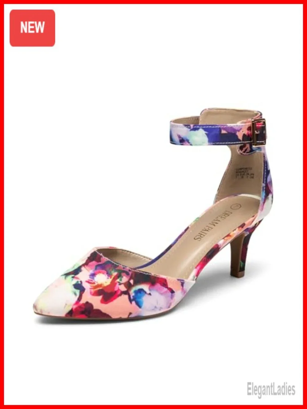 Kitten Heel Low Heel Closed Pointed Toe Pumps Wedding Party Dress Shoes